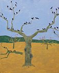 peach orchard painting
