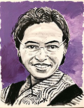 rosa parks painting