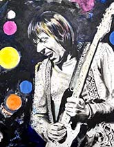 rock and roll paintings by georgia artist