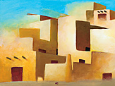Santa Fe landscape painting