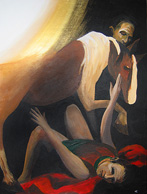 spiritual painting conversion of st. paul